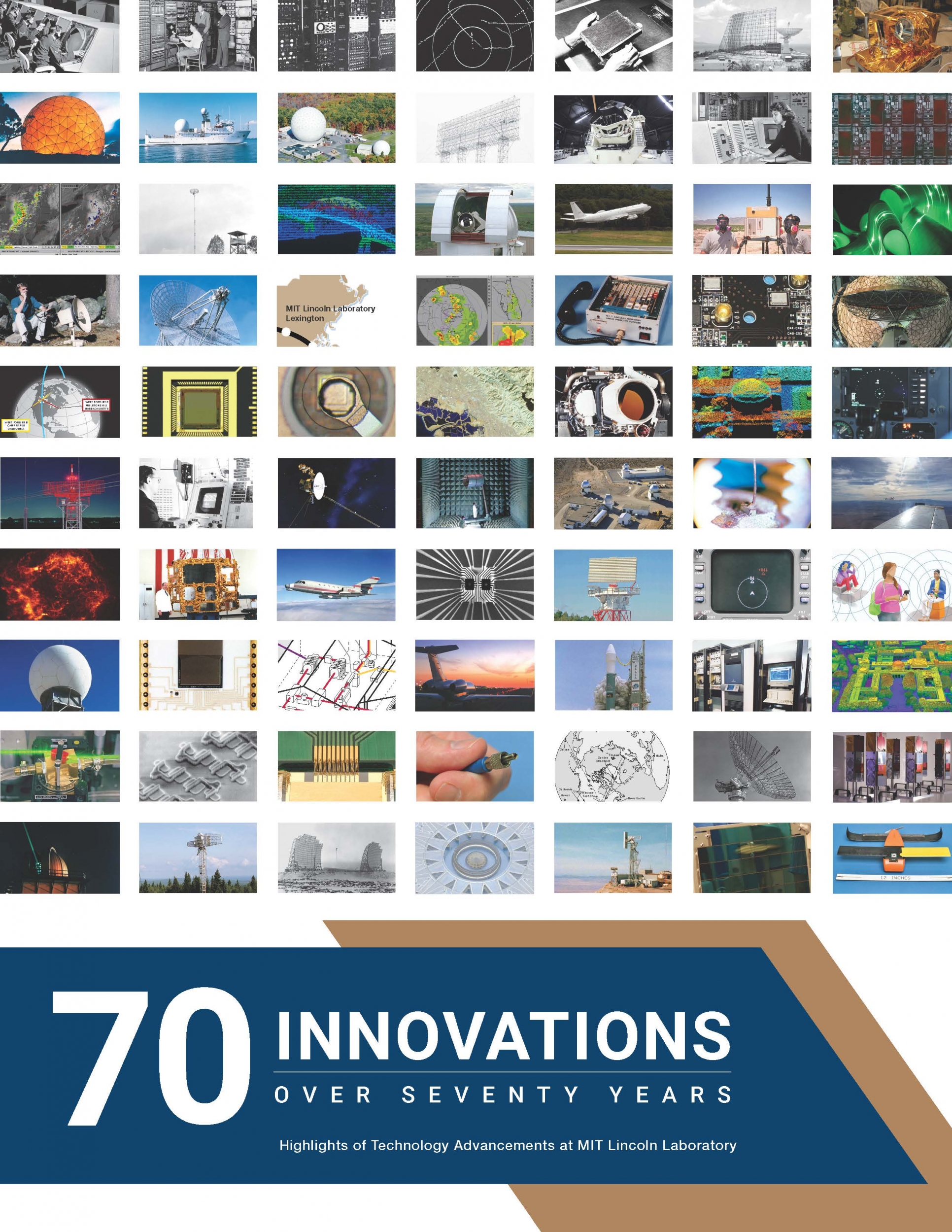 Cover for 70 Innovations publication