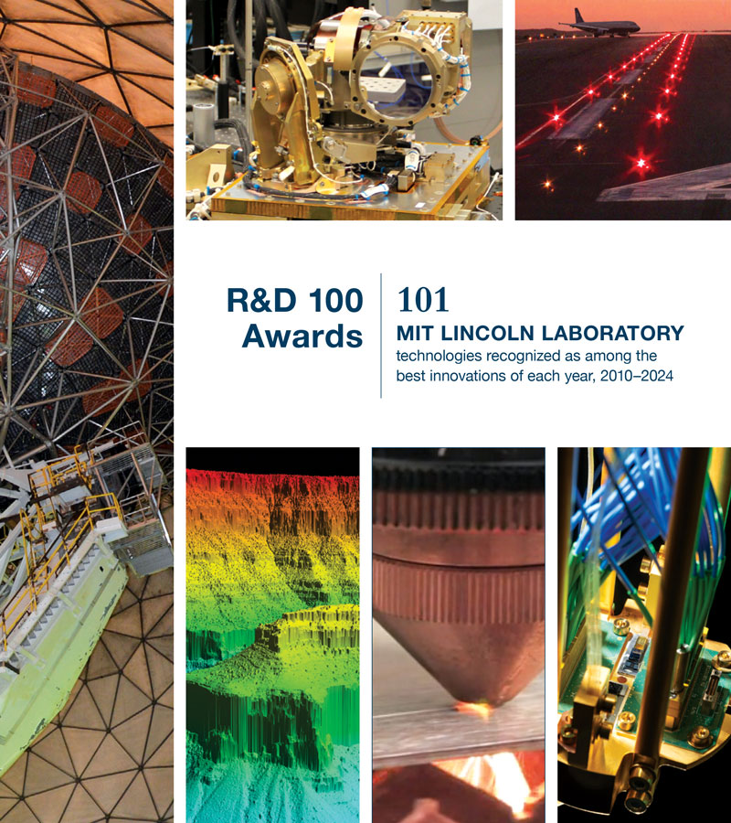 R&D 100 Awards 2024 Booklet cover featuring images of several innovations.