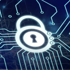 an illustration of a key lock protecting lines and nodes. 